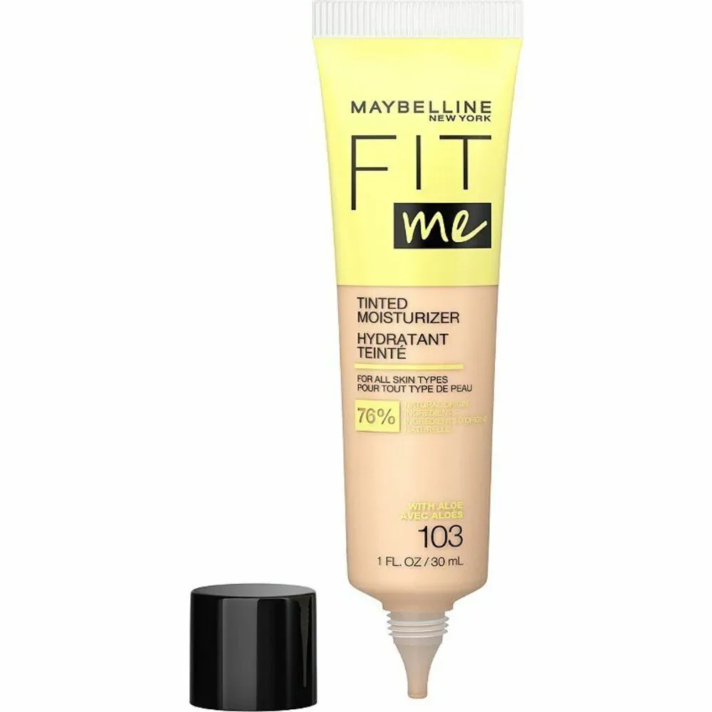Maybelline Fit Me Tinted Moisturizer Aloe Natural Buildable Coverage Clean EWG